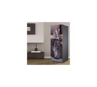 Refrigerator Sticker, Full Covering Door Fridge Covers Skins Wall Stickers for Kitchen Decal, Cat Heart has a Tiger(M: 60x180 cm)