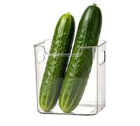 Refrigerator Storage Bins - Clear Food Safe Non-Slip Storage Solution,Fridge Organizer Storage Bins Storage Box,for Home Kitchen Pantry Cupboard Freezer Snacks Fruit Vegetable Herbs Spices Ete