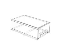 Refrigerator Storage Box Clear Drawer Veggie Containers for Refrigerator Bacon Container Pull- Out Drawer Plastic Food Containers Fridge Crisper Vegetable The Pet Preservation Box