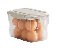 Refrigerator Storage Containers - 4 5L Preservation Boxes with Clear Stackable Design, Advanced Fresh Solution for Organized Food Management, Kitchen for Family