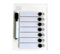 Refrigerator Task Planner - Magnetic Erase Board Shopping List Organizer, Waterproof Writing , Multipurpose Schedule & Reminder Sheet | para not