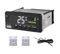 Refrigerator Temperature Controller, Fridge Freezer Thermostat - Digital Display, Precise Cooling Control for Home & Commercial Use, Easy Install, Energy Saving, 100~240V