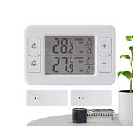 Refrigerator Temperature Sensor - 5cm Double Sensor, Fridge Temperature Measuring Device | Accurate Indoor Accessory For Apartments Dorm Kitchens Home Coolings Monitoring Accessories