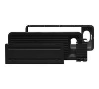 Refrigerator ventilation grille - Complete - LS100 upper, black - DOMETIC - 9620