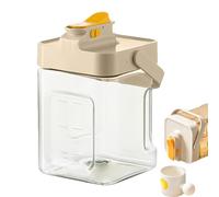 Refrigerator Water Bottle, Portable Faucet Cold Water Kettle, Large Caliber Beverage Bucket for Soda, Milk, Coffee, Tea & Juice