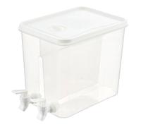 Refrigerator Water Dispenser - 10.4 Inch 8L Refrigerator Juice Water Pitcher | PP Leakproof Spigot Container - Temperature Resistant Beverage Holder for Lemonade Tea Soda Hot Cold Drinks Home Us