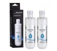 Refrigerator Water Filter Cartridge, Compatible For LG LT1000P LFXS30796S LFXS30796D LRFDS3006S LRFDS3006D LRFVS3006D 46-9918, Refrigerator Replacement Filter Accessory(2PCS)