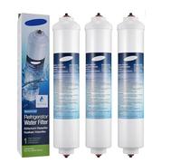 Refrigerator Water Filter,Compatible For Samsung, DA29-10105J WSF-100 Aqua-Pure Plus ,Compatible For LG, 5231JA2010B GE GXRTQR,Parts Replacement(3pcs)