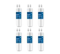 Refrigerator Water Filter,Compatible For W10295370A, W10295370W10276924,W10291030,WRL767SIAM,WRS322FDAB,WRS325FDAB,Refrigerator filtered water(6 pcs)