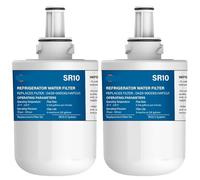Refrigerator Water Filter，DA29 00003G Water Filter Replacement，Compatible For Samsung， DA29-00003B, DA29-00003A Aqua-Pure Plus HAFCU1(2pcs)