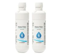 Refrigerator Water Filter, LT1000p Water Filter Replacement for Kenmore9980, Universal External Replaceable Fridge Water Filter Home Remover White(Size:2pcs/Set)