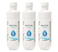 Refrigerator Water Filter, LT1000p Water Filter Replacement for Kenmore9980, Universal External Replaceable Fridge Water Filter Home Remover White(Size:3pcs/Set)
