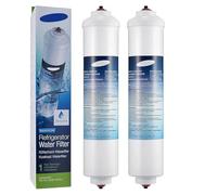 Refrigerator Water Filter Replace ，Compatible For Samsung， DA29-10105J ，Compatible For HAFEX，EXP WSF-100 Pure ，Compatible For LG， 5231JA2010B ，Compatible For GE GXRTQR(2pcs)