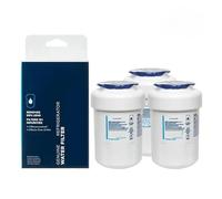 Refrigerator Water Filter Replacement ，Compatible For GE， MWFP MWFA MWFAP MWFINT GWF06 GWFA HWF HWFA FMG-1 FMG DSS25KGREBB GCU23LGYDFSS, Refrigerator Accessories(3pcs)