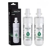 Refrigerator Water Filter Replacement ，Compatible For LG，LT700P ADQ36006102 LFX31945ST LFX31925ST LFX30766S LFXC24726 LFXS24623 Refrigerator filtered water(2pcs)