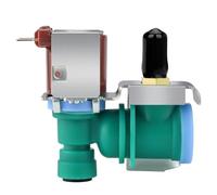 Refrigerator Water Inlet Valve, Solenoid Valve Assembly Replacement Compatible with Whirlpool, Kenmore, KitchenAid Refrigerators(W10238100)