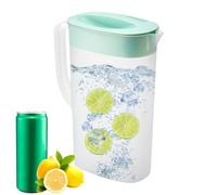 Refrigerator Water Jar, Ice Drink Container, 2500ml Ice Drink Water Jar - Heat and Cold Resistant Water Container with Milk Filter