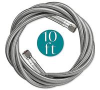Refrigerator Water Line (10 FT, Stainless Steel)
