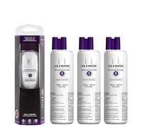 Refrigerator Water Purifier Filter Element Replacement EDR1RXD1,EDR1JASD1, W10295INO 0A, 9081, Filter 1, P8RFWB2L, P4RFWB,DROP1(Silvery)