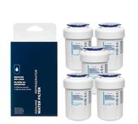 Refrigerator Water Purifier Filter Replace General Electric ，Compatible For GE ，MWF, MWFP, MWFA, GWF,HDX FMG-1,Refrigerator Water Filter(5pcs)