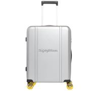 RefrigiWear Trolley with Polycarbonate Hard Shell and 4 Wheels 360° with Retractable Handle, TSA Lock and Expandable Double Zipper, Dimensions: 50 x 40 x 21 cm, gray, Classic