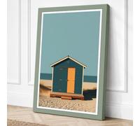 Refuge Coastal Canvas Wall Art Print 30x20 Inch (76 x 51 cm)