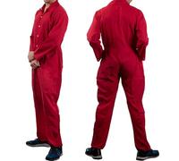 Refugee Prisoner Costume Jumpsuit Men's Prisoner Costume Orange Halloween Cosplay Uniform Convict Costume Classic Orange Prisoner One-Piece Jumpsuit Boiler Convict Prison