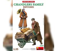 Refugees. Chandlers Family 1:35 Plastic Model Kit MINIART
