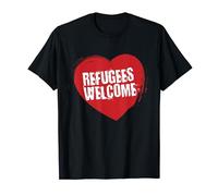 Refugees Welcome I Refugee Escape Refugee Aid T-Shirt