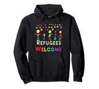 Refugees Welcome Pullover Hoodie