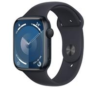 Refurbished Apple Watch Series 9 GPS 45mm Midnight Aluminium Case with Midnight Sport Band - M/L