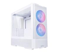 Refurbished Lian Li LANCOOL 207 White Mid Tower Compact Tempered Glass