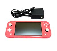 Refurbished Nintendo Switch Lite Coral Console & Charger Region free Ship First