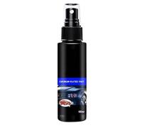 Refurbishing Agent Spray for Chrome-Plated Parts, Car Chrome-Plated Part Refurbishing Agent, Metal Polish chrome polish, Chrome Repair Compound Metal Surfaces Cleaner for Cars (A (Basic))