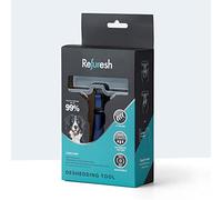 Refuresh - Long hair Dog Deshedding Brush - Blue (Large) Dog shedding brush. Pet Grooming Supplies & Cat grooming supplies | Deshedding dog brush
