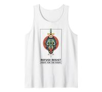 Refuse Resist - Fight for The Right (Gorilla Graphic) Tank Top