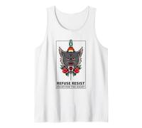 Refuse Resist - Fight for The Right (Wolf Graphic) Tank Top