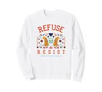 Refuse Resist Giving Up Is Not An Option (Fighter Statement) Sweatshirt