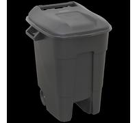 Sealey Wheelie Bin BM100 – 100L Refuse Bin – Black