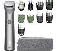 PHILIPS Series 5000 11-in-1 MG5941/15 Wet & Dry Multi Grooming Trimmer - Black & Silver, Black,Silver/Grey