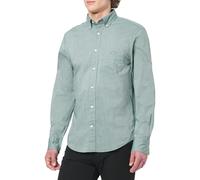 REG Classic Poplin Shirt, Green, M