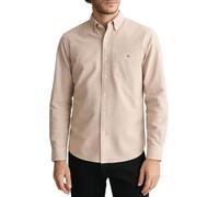 Gant Oxford Long Sleeve Shirt Beige M Men