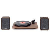 Rega Planar 1 Turntable + Ruark Audio MR1 MK3 Active Speakers Package - Walnut