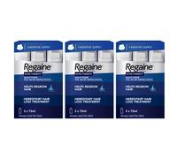 Regaine 5% Extra Strength Hair Regrowth Foam For Men - 3 Month Supply 3x73ml Bottle