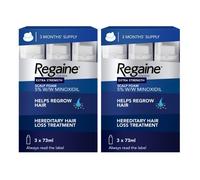 Regaine 5% Extra Strength Hair Regrowth Foam for Men 6 Months Supply