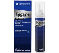 Regaine For Men Hair Extra Strength Regrowth Foam 1 x 73ml- Long Exp ( NO BOX )