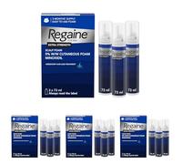 Regaine For Men Extra Strength Foam - Scientifically Proven To Help Stop Hereditary Hair Loss - Minoxidil Foam for Hair Regrowth - (3 x 73ml), Packaging May Vary (Pack of 4)