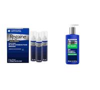 Regaine Men Extra Strength Foam 3 Pack and Pre Growth Shampoo Bundle