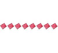 Regal 21000003 Disposable Flat Packed Aprons, Red