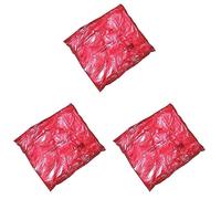 Regal 21000003 Disposable Flat Packed Aprons, Red (Pack of 3)